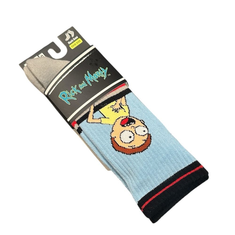 SWAG Rick and Morty Men’s Crew Performance Socks One Size NEW